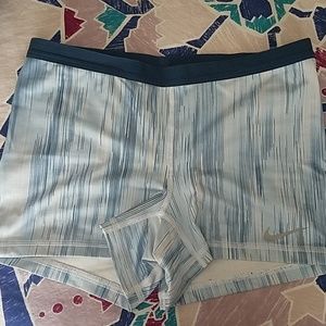 Nike dry fit spandex shorts